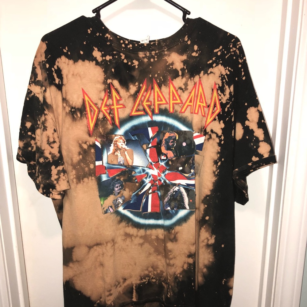 Def Leppard Bleached T-Shirt